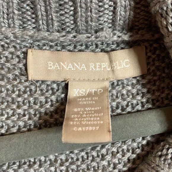 Banana Republic Grey Knit Sweater - Picture 5 of 5